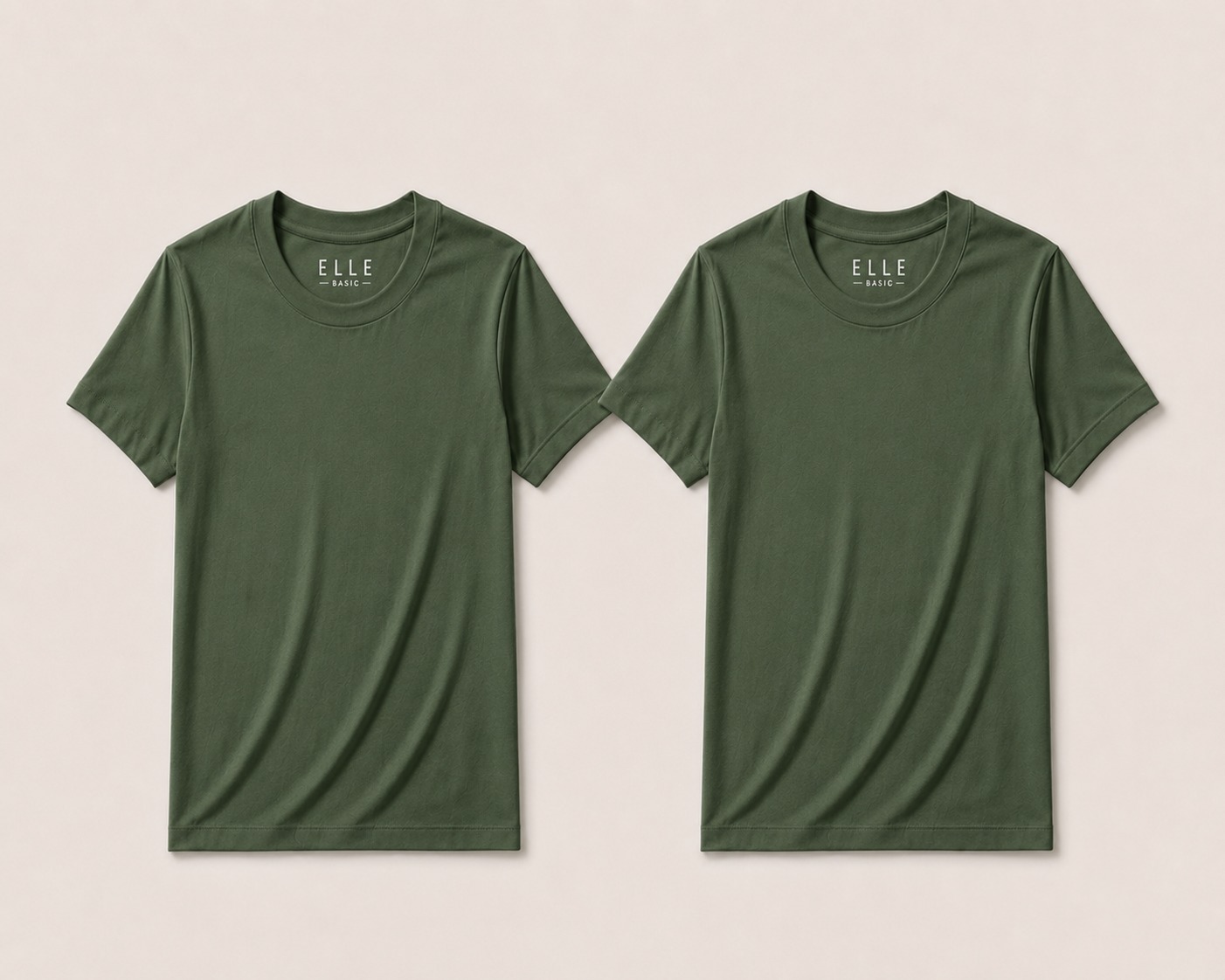 KIT 5 - 2 CAMISETAS VERDES