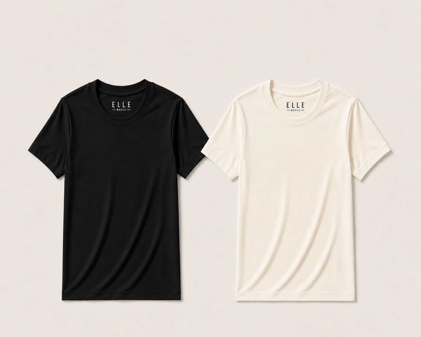 KIT 13 - 1 PRETA / 1 OFF-WHITE